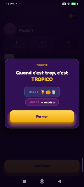 Le rappel d'un slogan déjà résolu